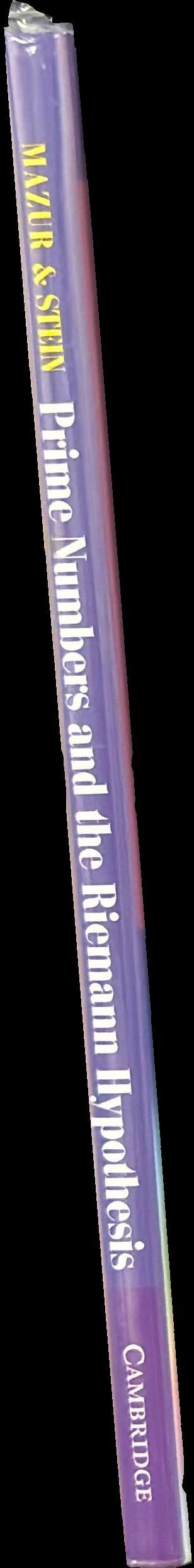 Prime numbers and the Riemann Hypothesis spine