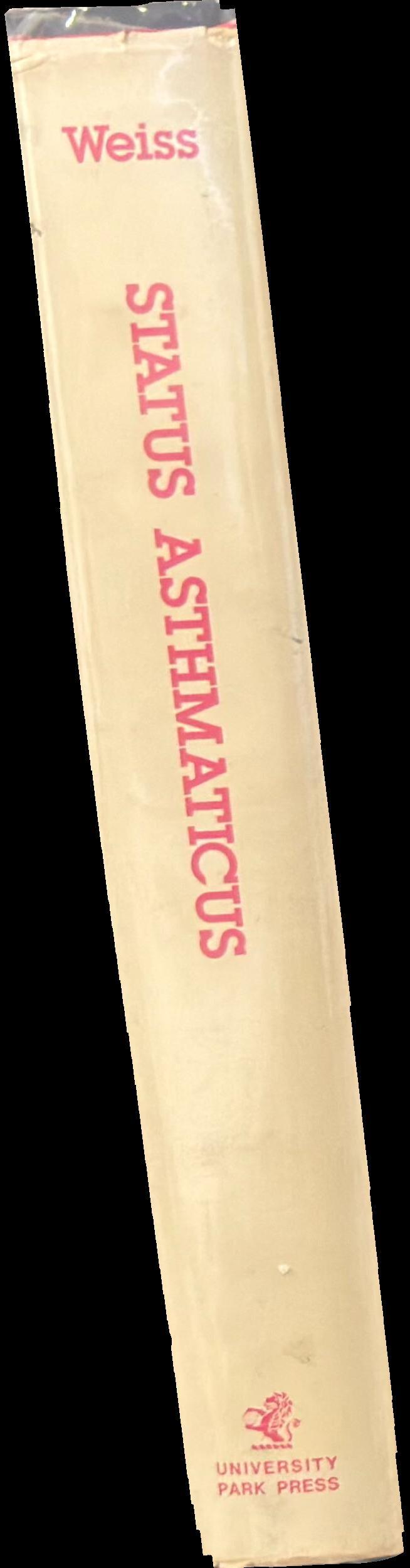 Status asthmaticus spine
