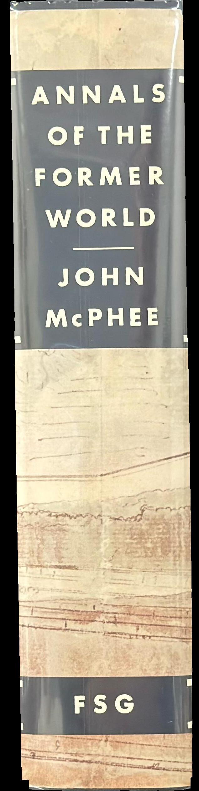 Annals of the former world / John McPhee spine