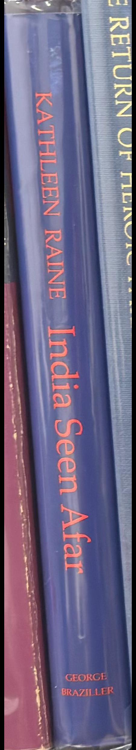India seen afar spine