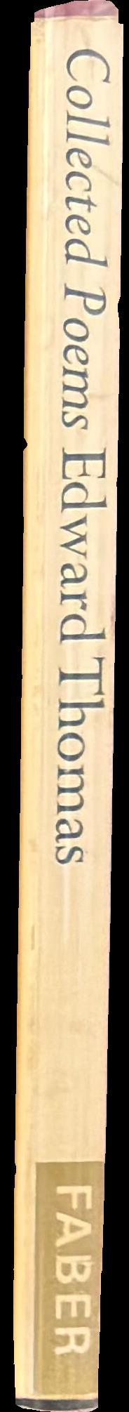 Collected poems spine