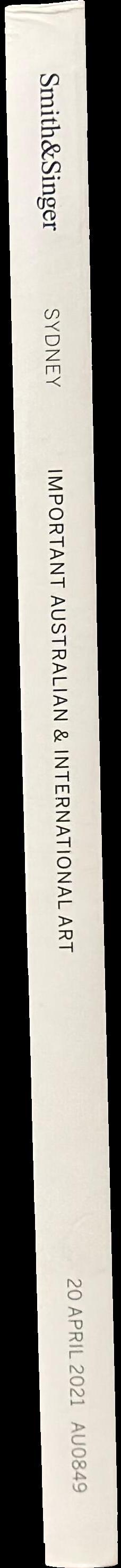 Important Australian and international art : auction in Sydney, 20 April 2021 spine