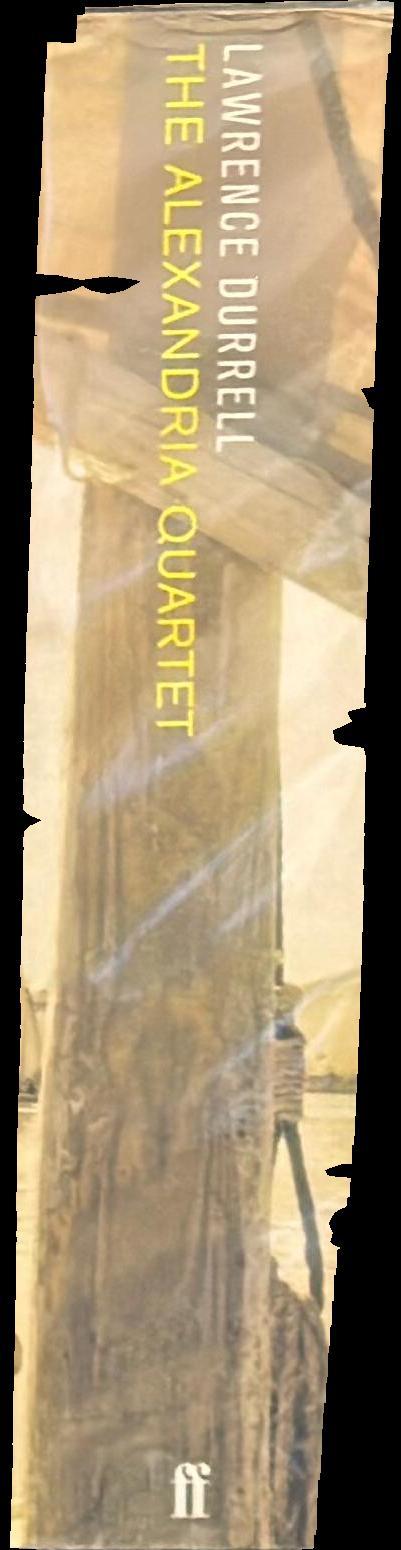 The Alexandria quartet spine