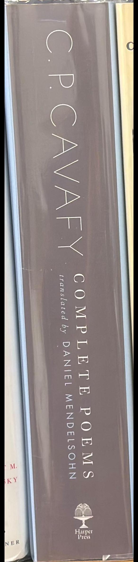 Complete poems spine