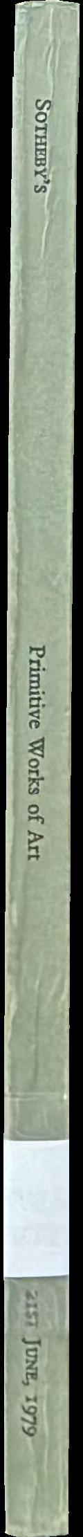 Catalogue of African, Oceanic and American Indian works of art ... : Thursday 21st June 1979 spine