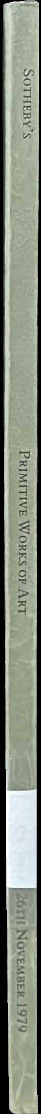 Catalogue of African, Oceanic and American Indian works of art ... : Monday 26th November 1979 spine