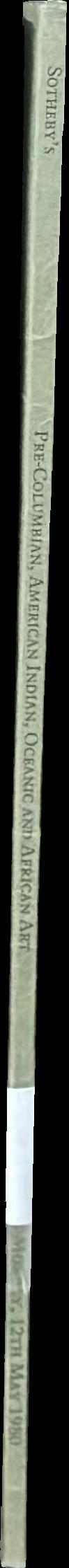 Pre-Columbian, American Indian, Oceanic and African art ... : Monday 12th May 1980 spine