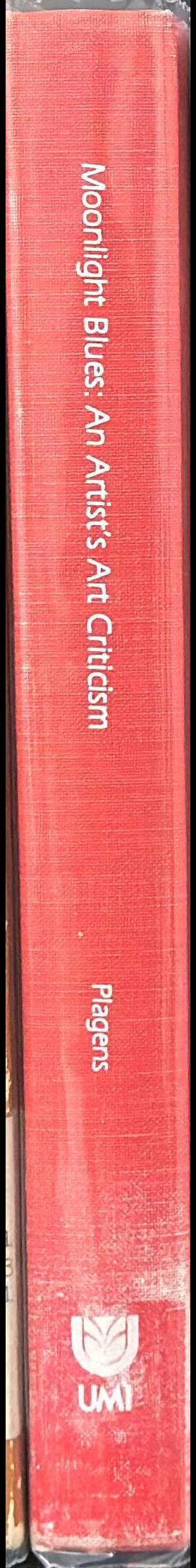 Moonlight blues : an artist's art criticism spine
