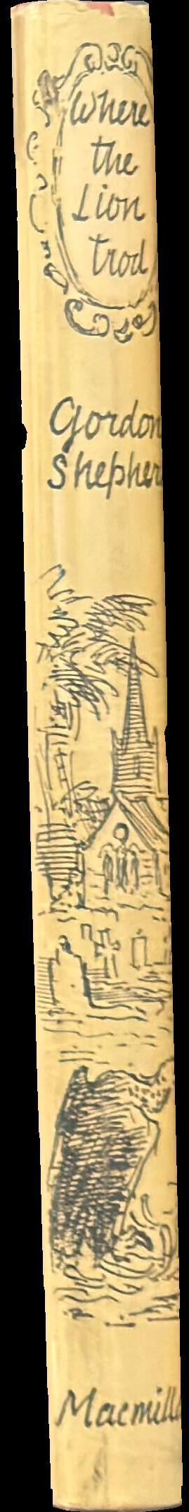 Where the lion trod spine