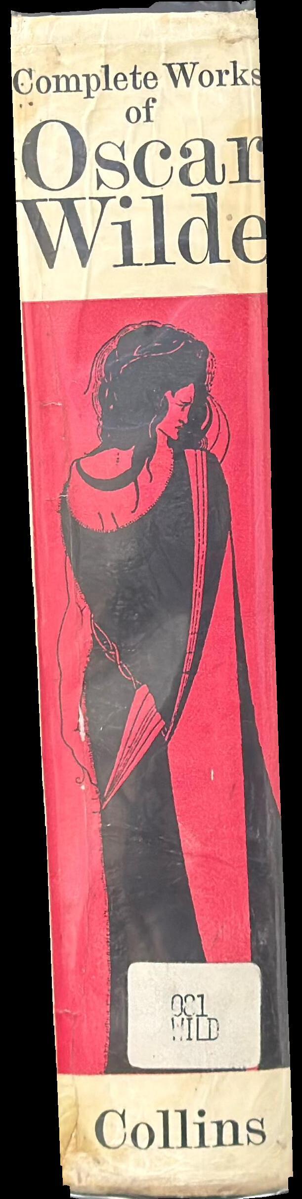 Complete works of Oscar Wilde spine