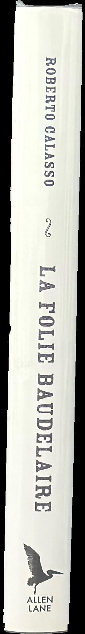 La folie Baudelaire spine