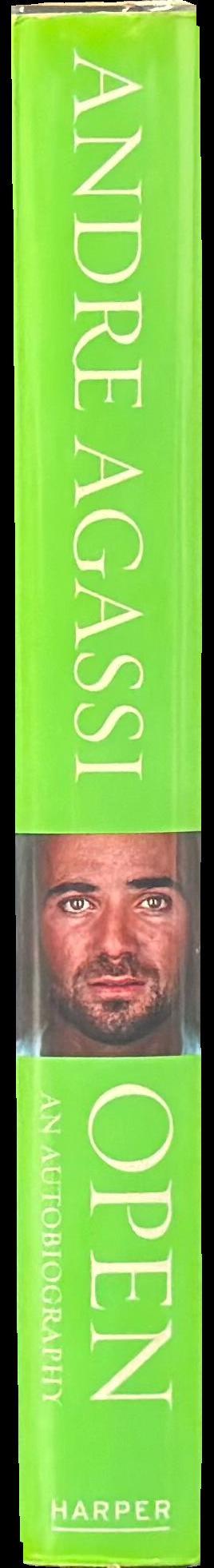 Open : an autobiography spine