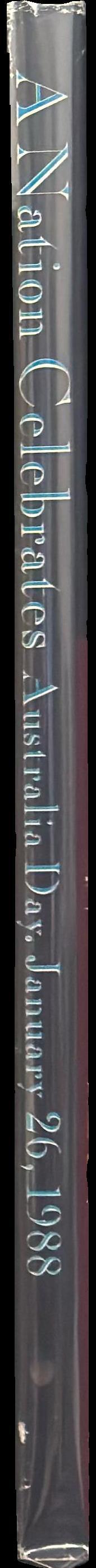 A nation celebrates : Australia Day, January 26, 1988 spine