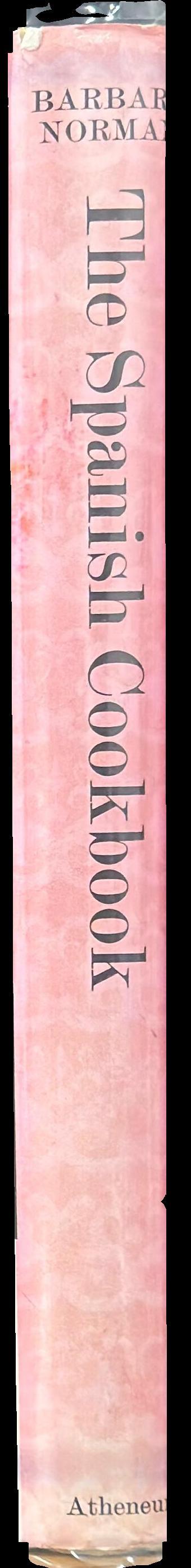 The Spanish cookbook spine
