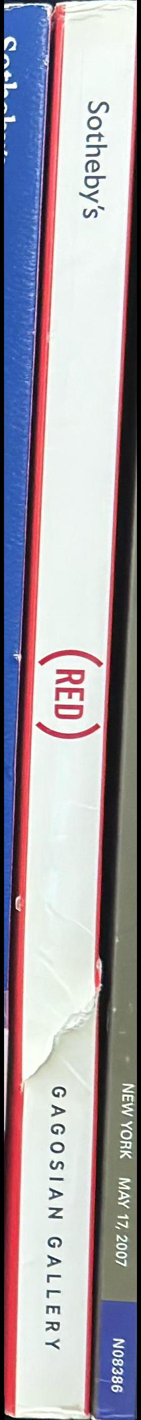 (Auction) red : Sotheby's New York 14 February 2008 spine
