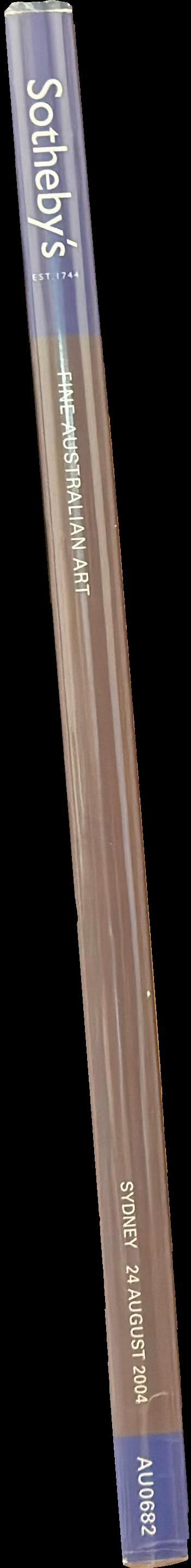 Fine Australian art : Sydney, Tuesday, 24 August 2004 / Sotheby's spine