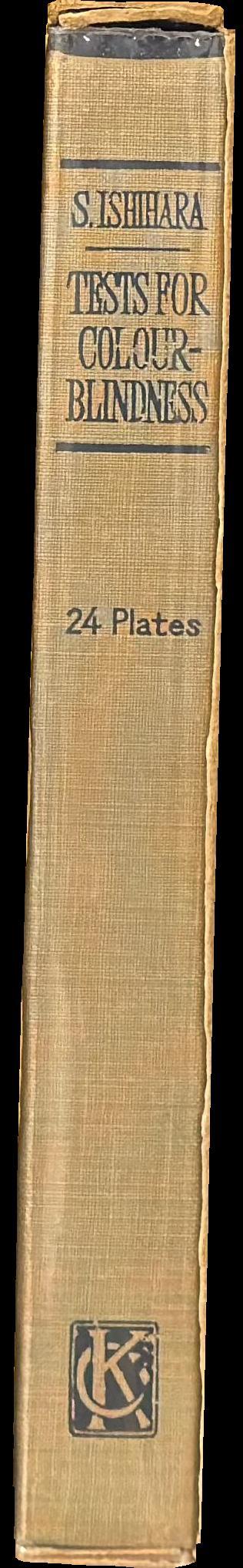 Tests for colour-blindness spine