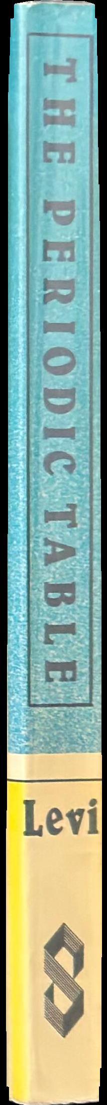 The periodic table spine