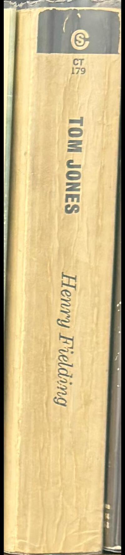 The history of Tom Jones, a foundling spine