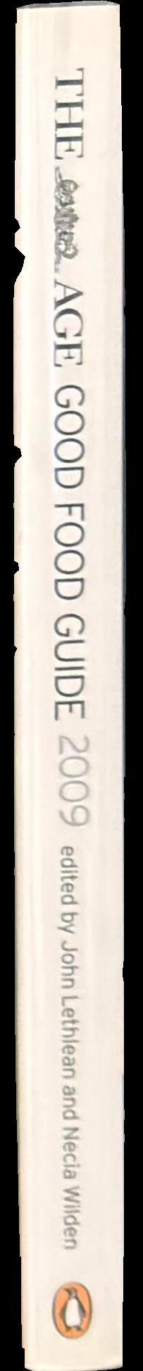 The Age good food guide : 2009 spine