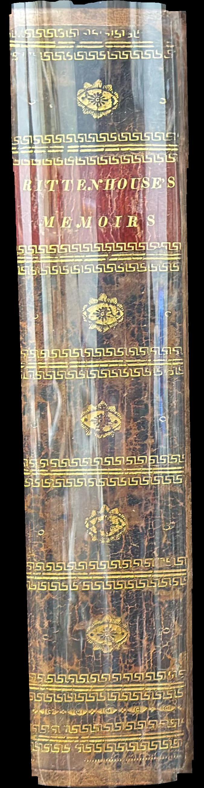 Memoirs of the life of David Rittenhouse ... spine