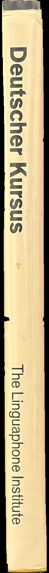 Deutscher kursus spine