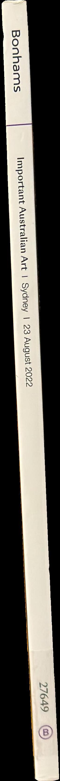 Important Australian art : Sydney, 23 August 2022 / Bonhams spine