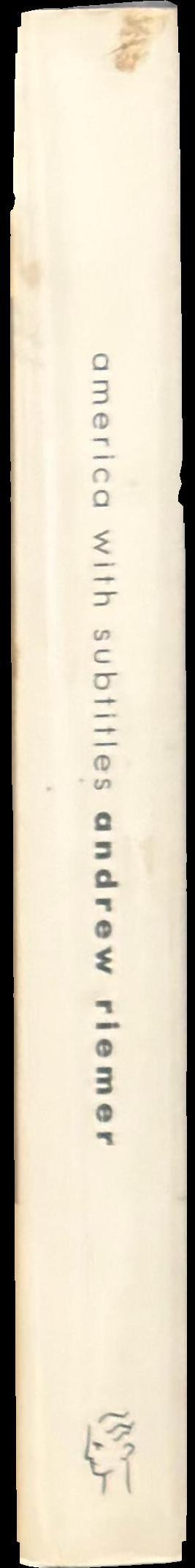 America with subtitles spine