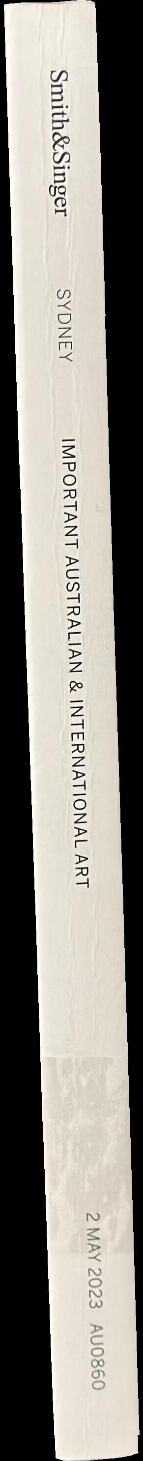 Important Australian and international art : auction in Sydney, 2 May 2023 spine