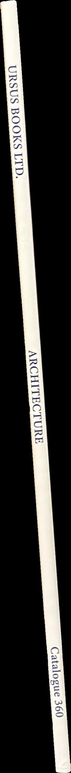 Architecture books : from the Library of Thierry Despont with some additions spine