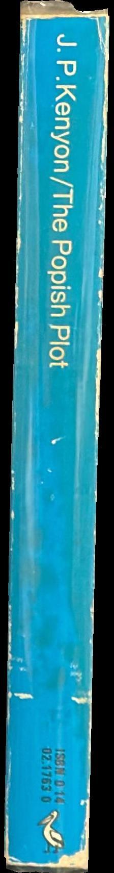 The Popish plot / John Kenyon spine