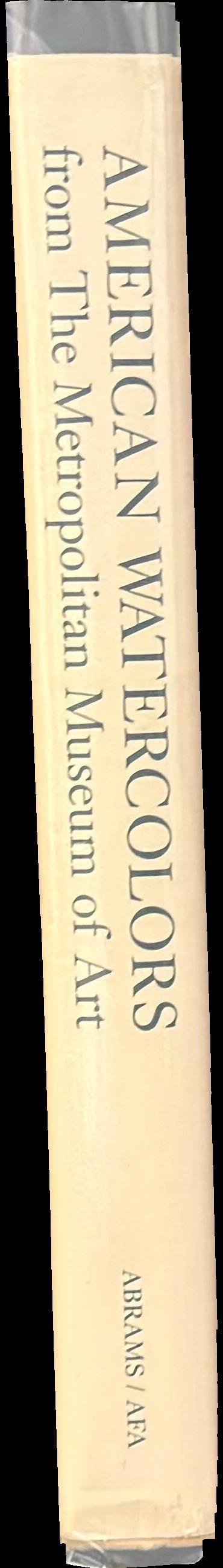 American watercolors from the Metropolitan Museum of Art spine