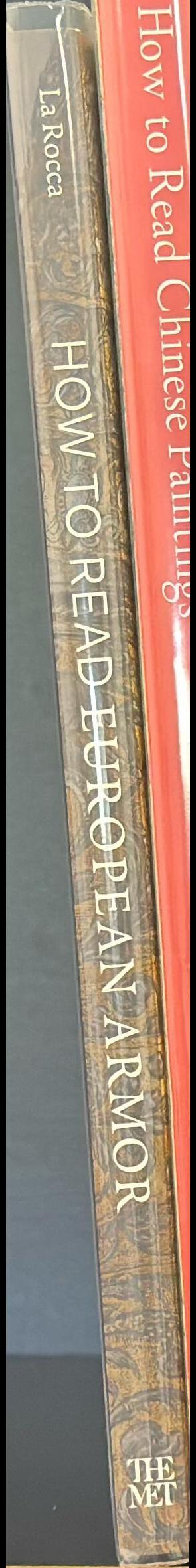 How to read European armor spine