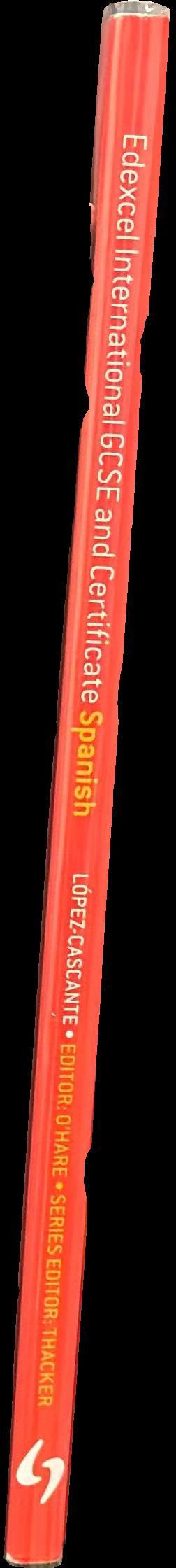 Edexcel international GCSE Spanish : Edexcel certificate in Spanish spine