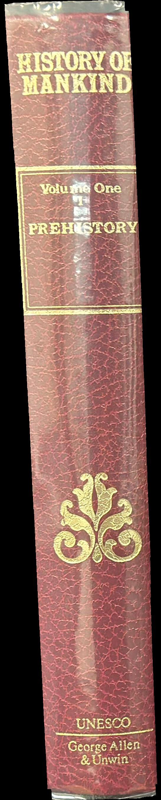 History of mankind, cultural and scientific development : volume I : part one spine
