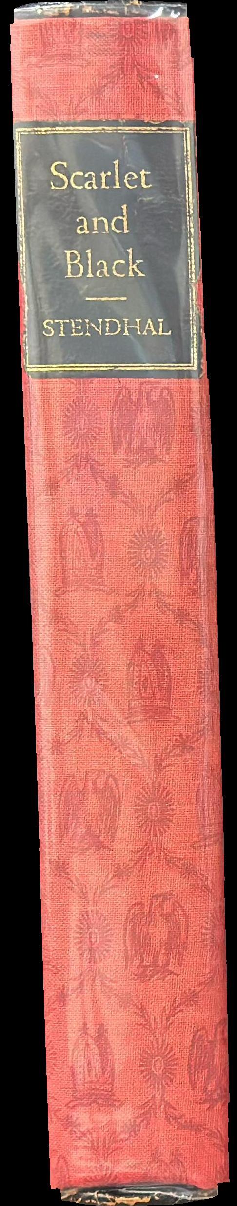Scarlet and black spine