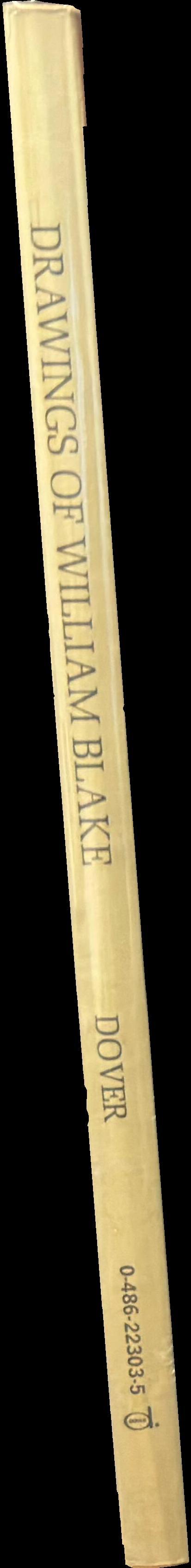 Drawings of William Blake : 92 pencil studies spine
