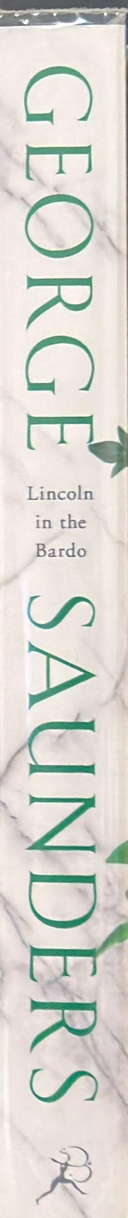 Lincoln in the Bardo spine