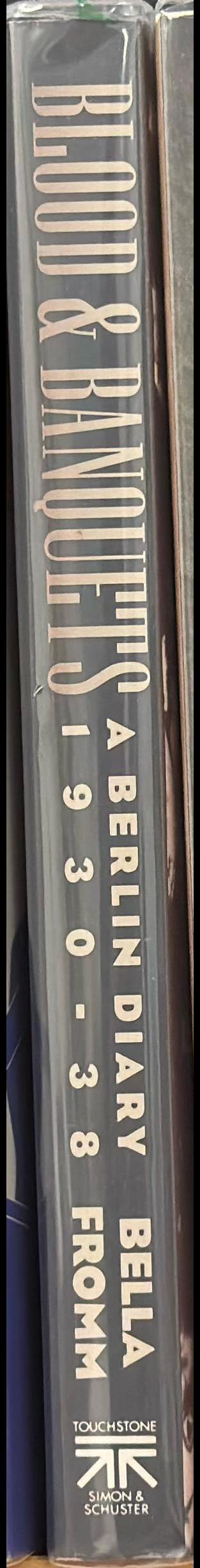 Blood and banquets : a Berlin diary, 1930–38 spine
