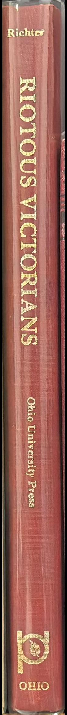 Riotous Victorians spine