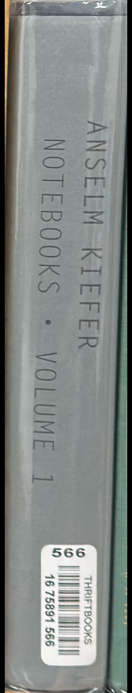 Notebooks : volume 1, 1998-1999 spine