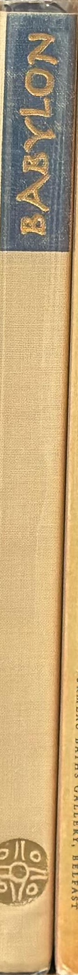 Reise in das alte Babylon spine