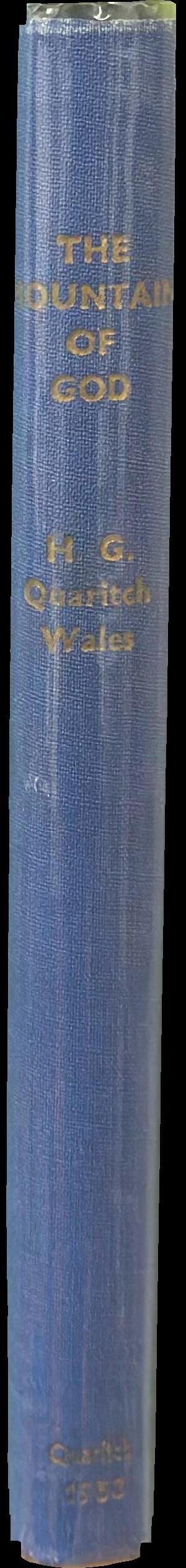 The mountain of God : a study in early religion and kingship / by H. G. Quaritch spine