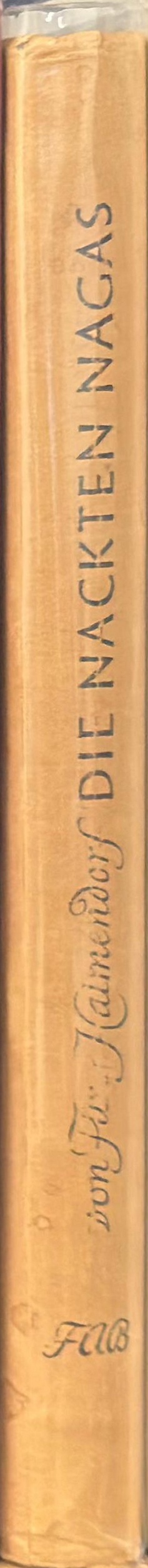 Die nackten Nagas spine