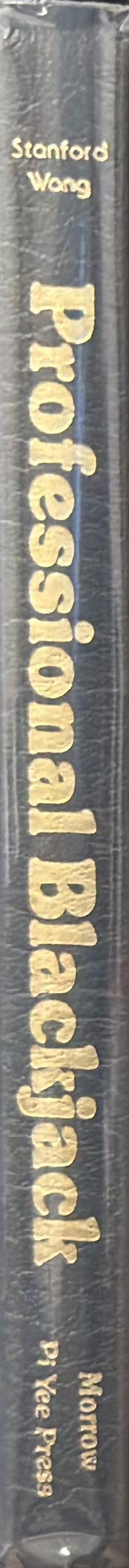 Professional blackjack spine