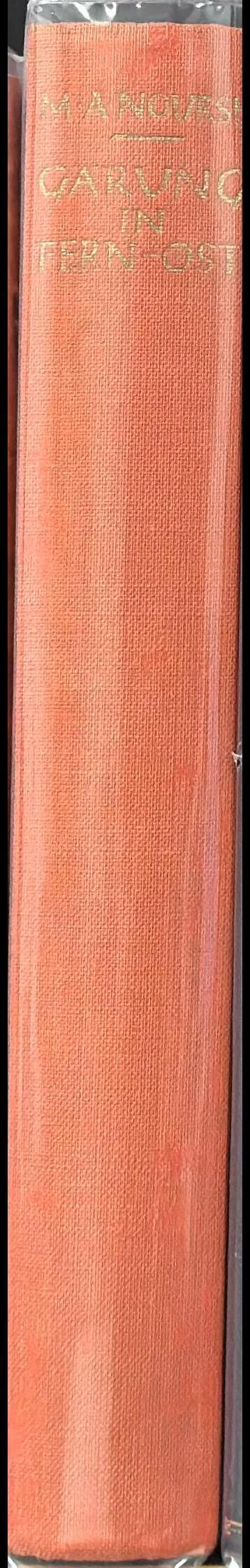 Garung in Fern-Ost = fermentation in the Far East / von Mary A. Nourse spine