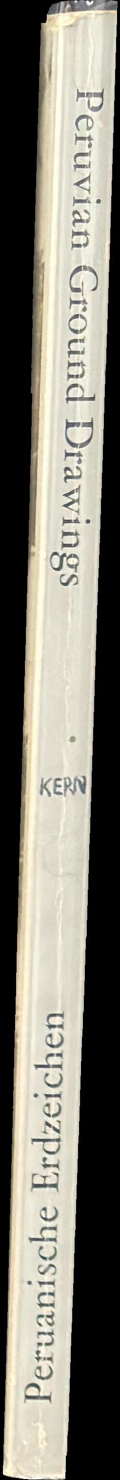 Peruanische Erdzeichen = Peruvian ground drawings / Kunstraum München spine
