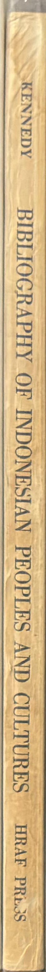 Bibliography of Indonesian peoples and cultures spine