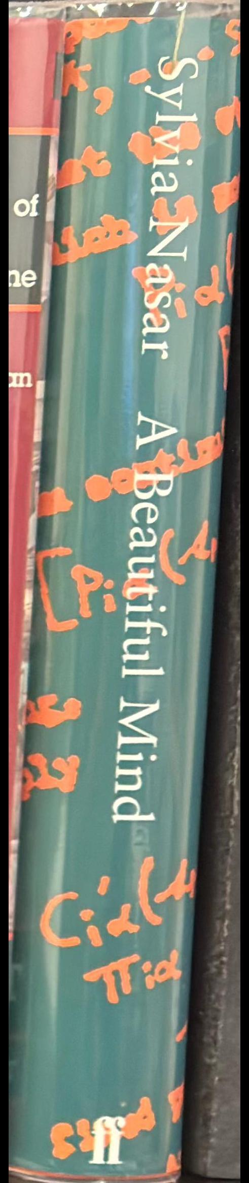 A beautiful mind : a biography of John Forbes Nash, Jr., winner of the Nobel Prize in economics, 1994 spine
