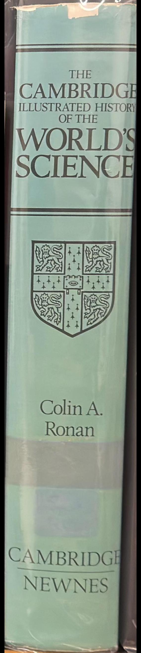 The Cambridge illustrated history of the world's science spine